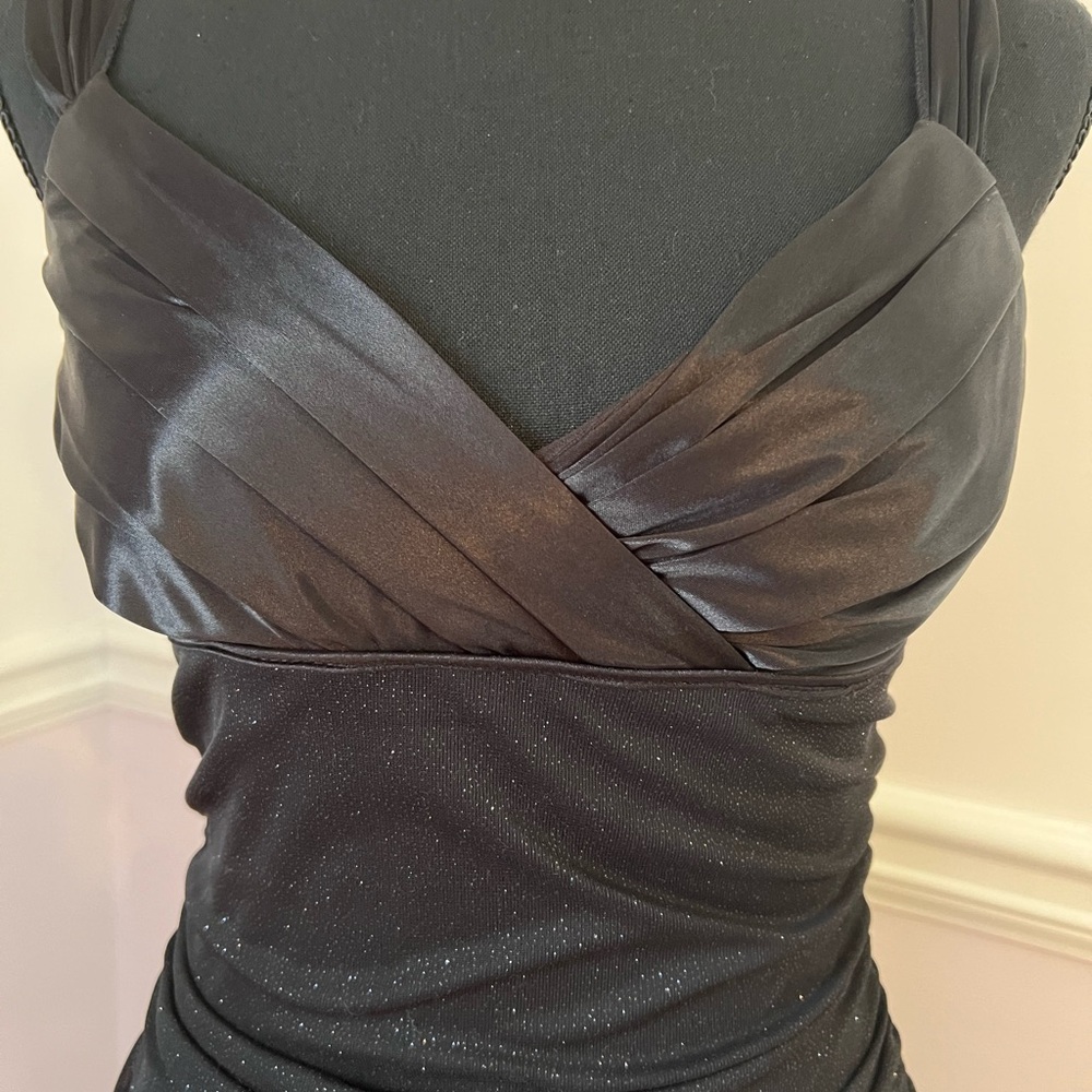 Ruby Rox Black Ruched Dress - Picture 4 of 10